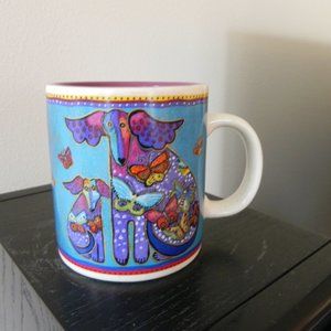 Laurel Burch 2004 Sonoma Your friendship takes wing in my heart Coffee Mug